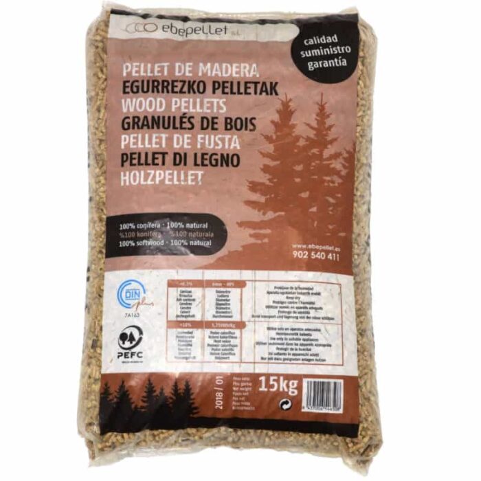 Pallet Ebepellet 77 sacos de 15Kg - Imagen 2